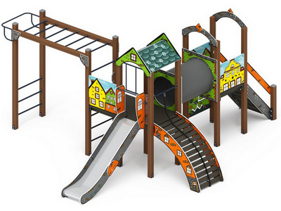 Детская игровая площадка Квартал детства-4