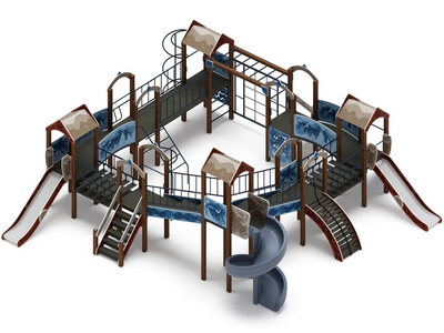 Детская игровая площадка Алтайские хребты-5