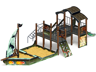 Детская игровая площадка Дейви Джонс-2