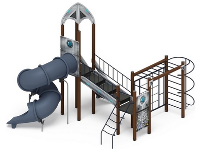 Детская игровая площадка Приключение на орбите-3