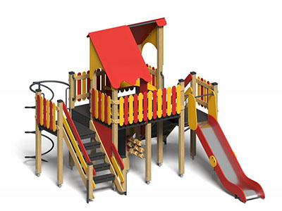 Игровой комплекс Хижина мечты 4