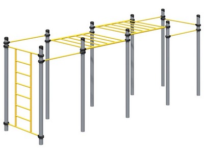 Комплекс с двумя рукоходами Romana 501.17.01