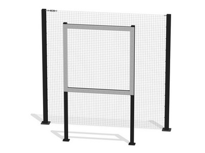 Мишень на стойках Клетчатый ориентир