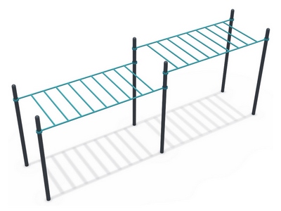 Воркаут Рукоход двойной СОВ 01170