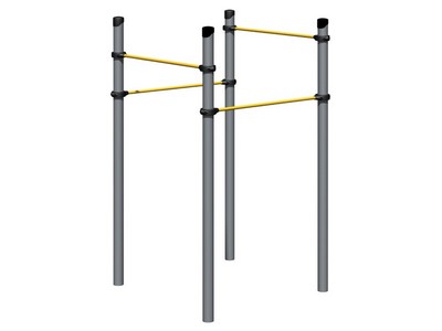 Уличный четырехуровневый турник Romana 501.06.01