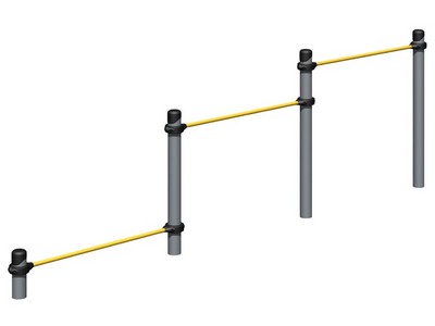 Турник Тройной каскад