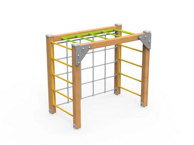 Уличный рукоход на брусе Ловкость 1