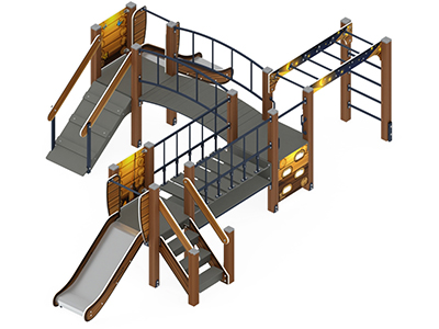 Детская игровая площадка Сказочная слобода-8
