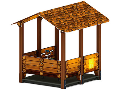 Домик большой Солнечная поляна-8