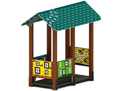 Домик средний Клуб приключений-9