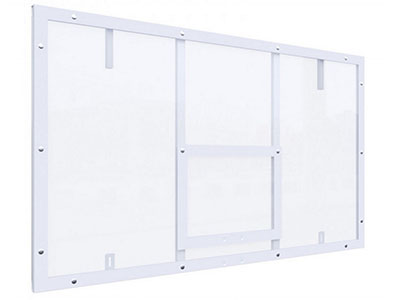 Щит баскетбольный игровой 1800х1050 на раме ОРГСТЕКЛО