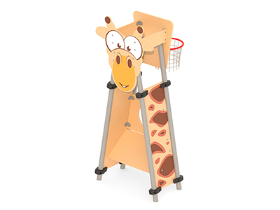 Щит с кольцом для мяча Жирафик