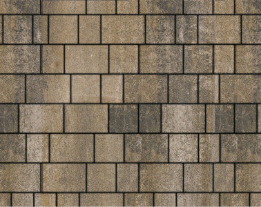 Тротуарная плитка Урико Стандарт (1 м2) с укладкой 40мм