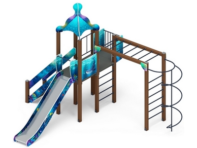Детская игровая площадка Царь Тритон-1