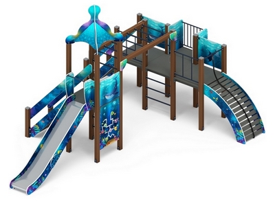 Детская игровая площадка Царь Тритон-2