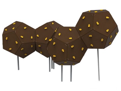 Уличный лаз Многогранник 4