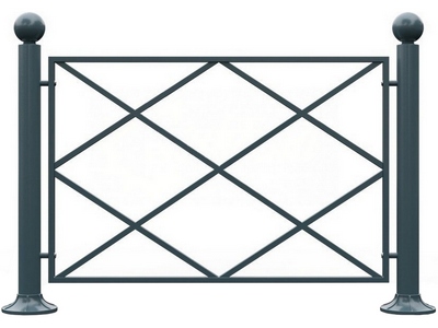 Ограждение стальное ГринЛайн 1