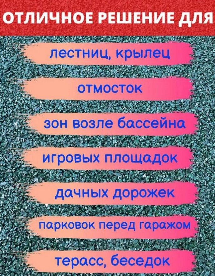 Комплект бесшовного резинового покрытия TORUDA Сделай сам - вид 2