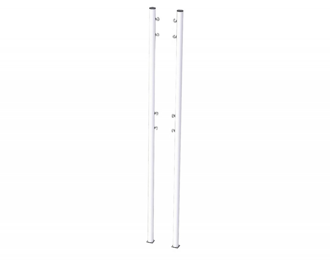 Стойки для волейбола уличные бетонируемые D76 мм - вид 0