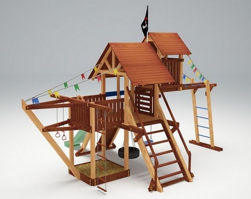 Игровая площадка Савушка Lux 7