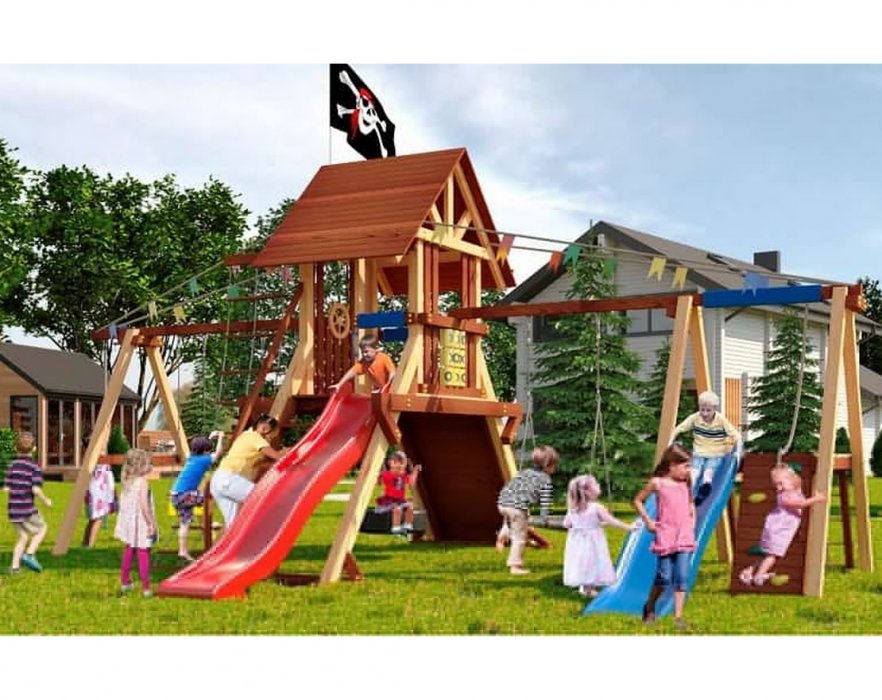 Игровая площадка Савушка Lux 8