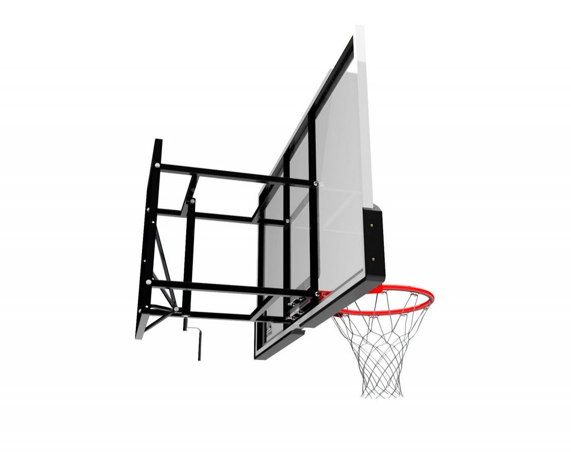 Щит для баскетбола 72 BOARD72G, стекло - вид 4