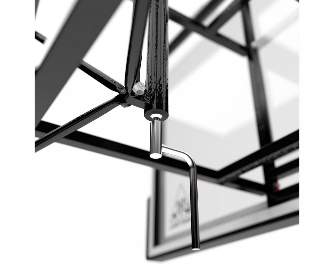 Баскетбольный щит 72 BOARD72G, стекло - вид 2