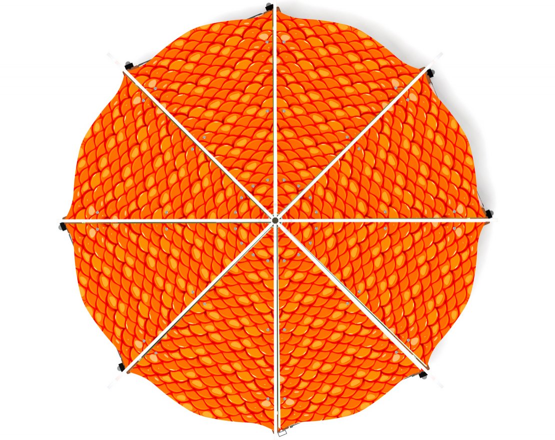 Беседка-пагода Карнавал Полянка МФ 10.22.01-02