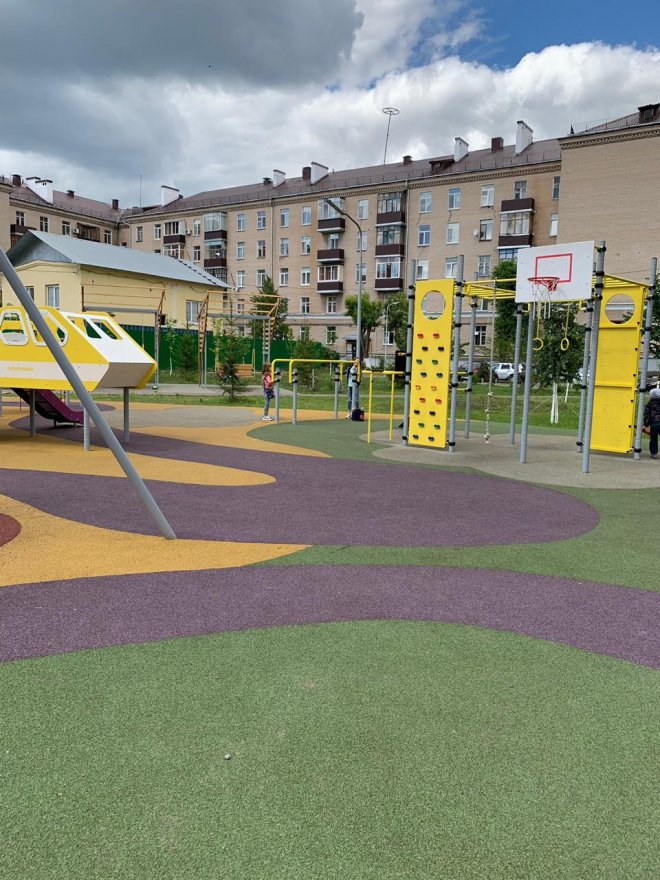 Бесшовное резиновое покрытие TORUDA Eco Sandwich SBR с укладкой - вид 2