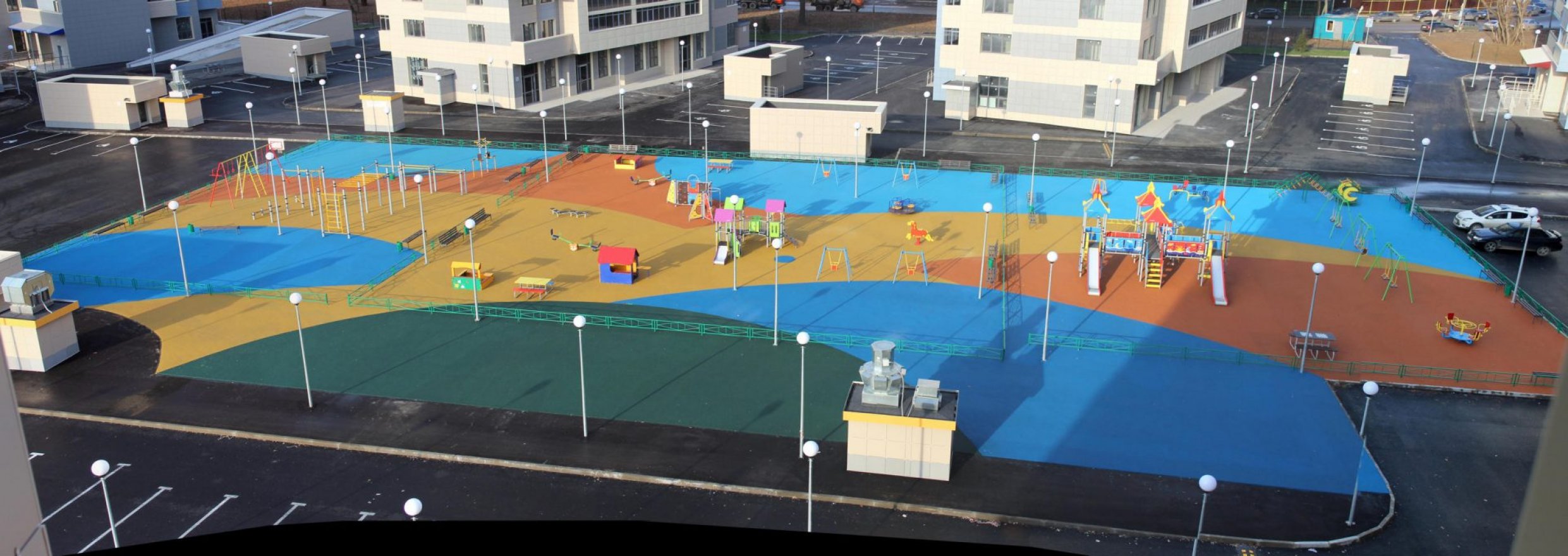 Бесшовное резиновое покрытие TORUDA Eco Soft Sandwich EPDM с укладкой - вид 5