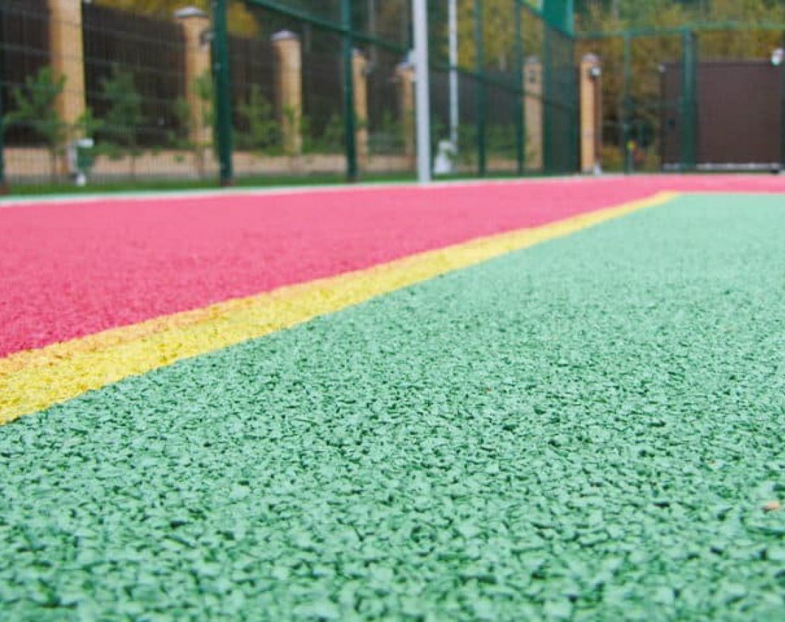 Бесшовное резиновое покрытие TORUDA Eco Sport Standart с укладкой - вид 0