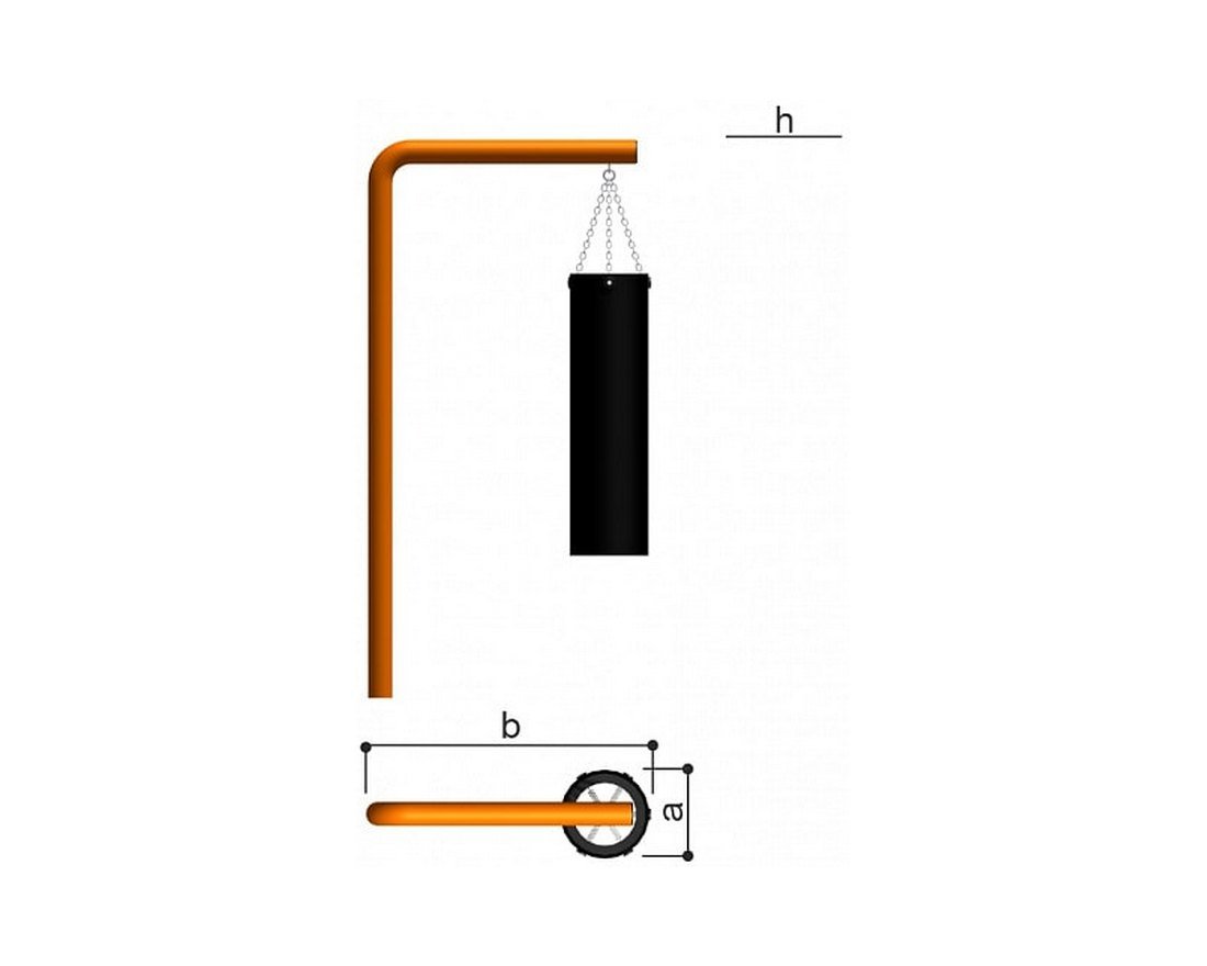 Боксерская груша подвесная Romana 701.09.00 - вид 2