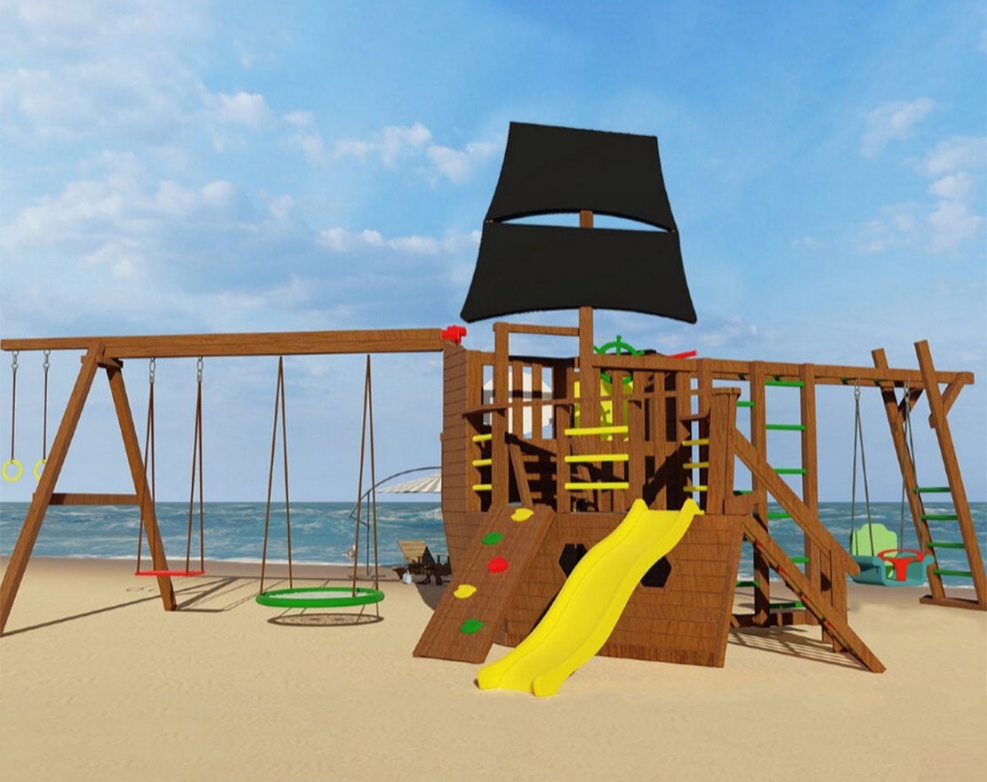 Уличный ДСК Каравелла 4 - вид 2