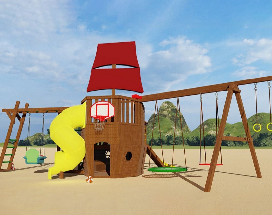 Уличный ДСК Каравелла 4 - вид 1