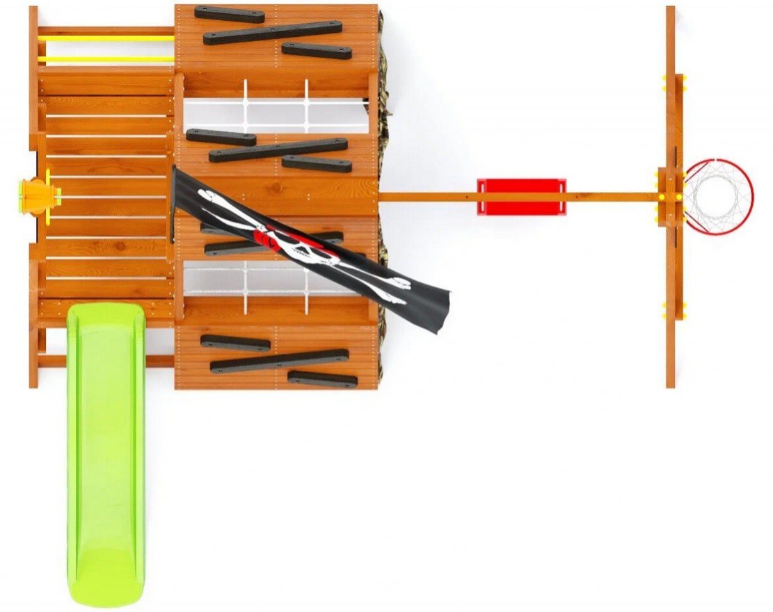 Спорткомплекс для улицы Штабик мини 1 - вид 5