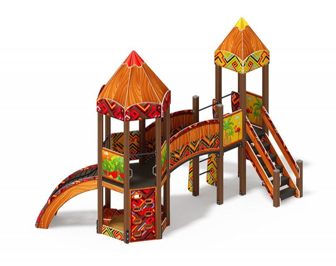 Уличный ДСК Палитра детства-2 - вид 2