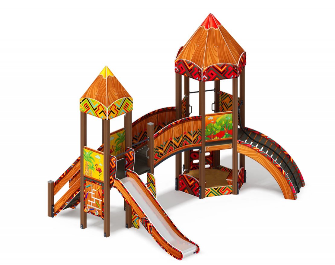 Уличный ДСК Палитра детства-2 - вид 3