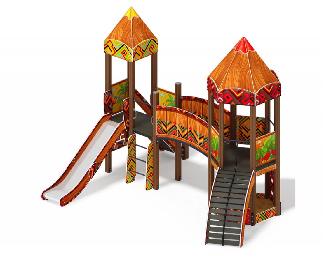 Уличный ДСК Палитра детства-2 - вид 0