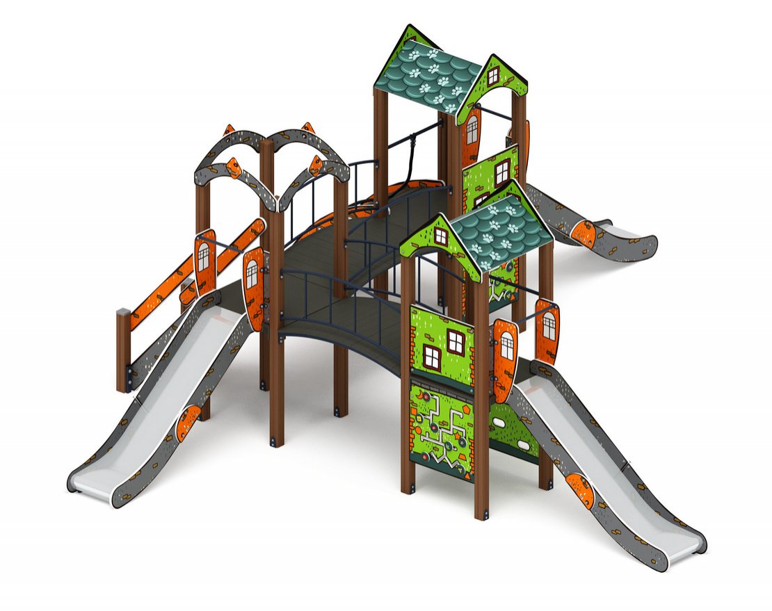 Уличный ДСК Квартал детства-9 - вид 1