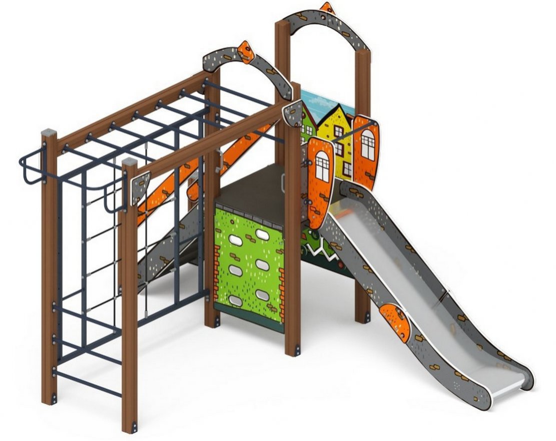 Уличный ДСК Уютный дворик-8 - вид 1