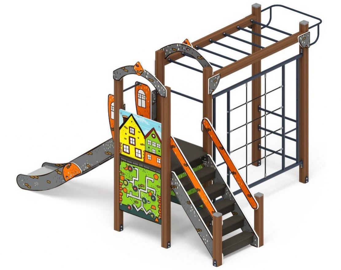 Уличный ДСК Уютный дворик-8 - вид 2