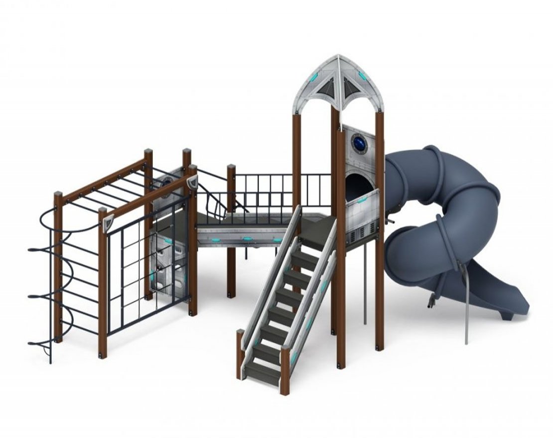 Уличный ДСК Приключение на орбите-3 - вид 2