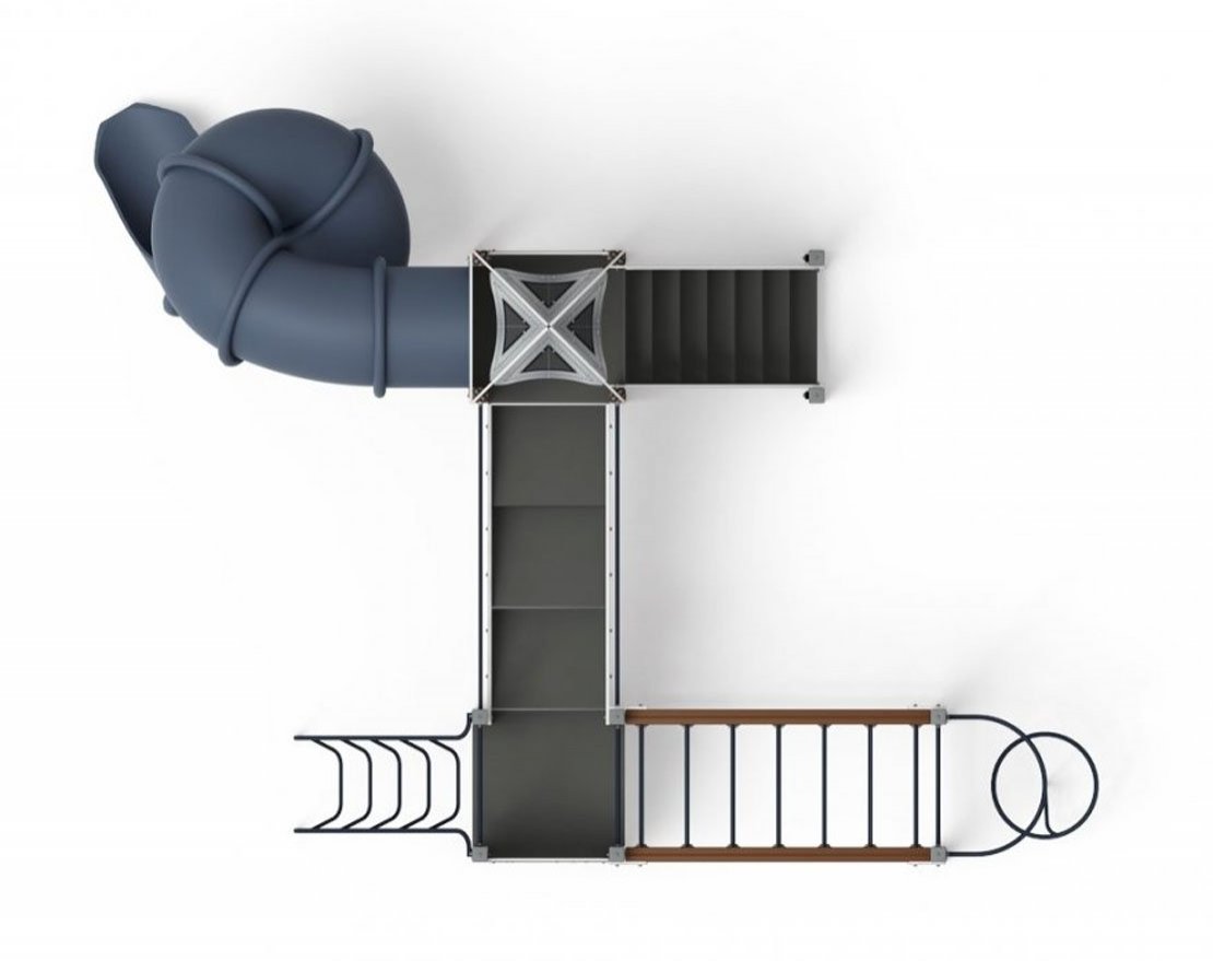 Уличный ДСК Приключение на орбите-3 - вид 4