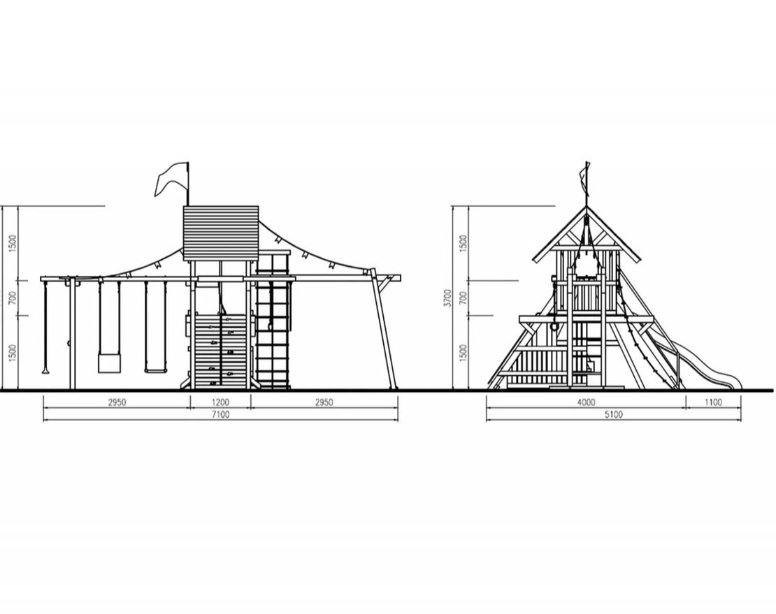 Уличный ДСК Галиот 3 - вид 3