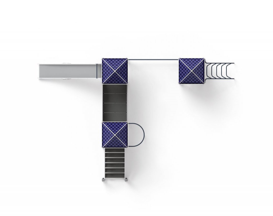 Уличный ДСК Крепость Пиксельград-5 - вид 4