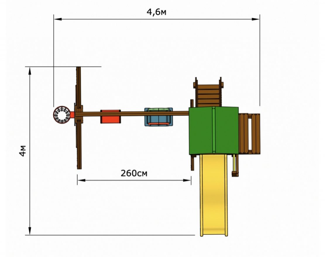 Уличный ДСК Дейзи 3 - вид 6