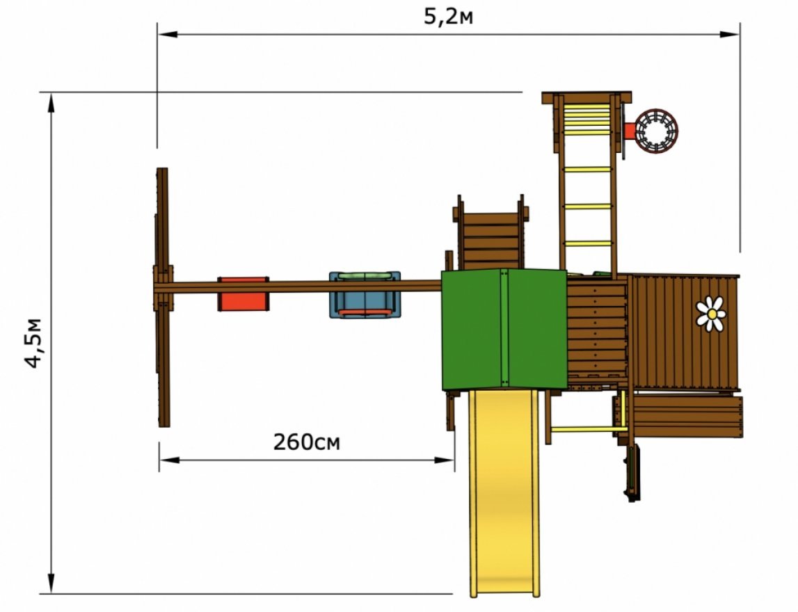 Уличный ДСК Дейзи 6 - вид 7