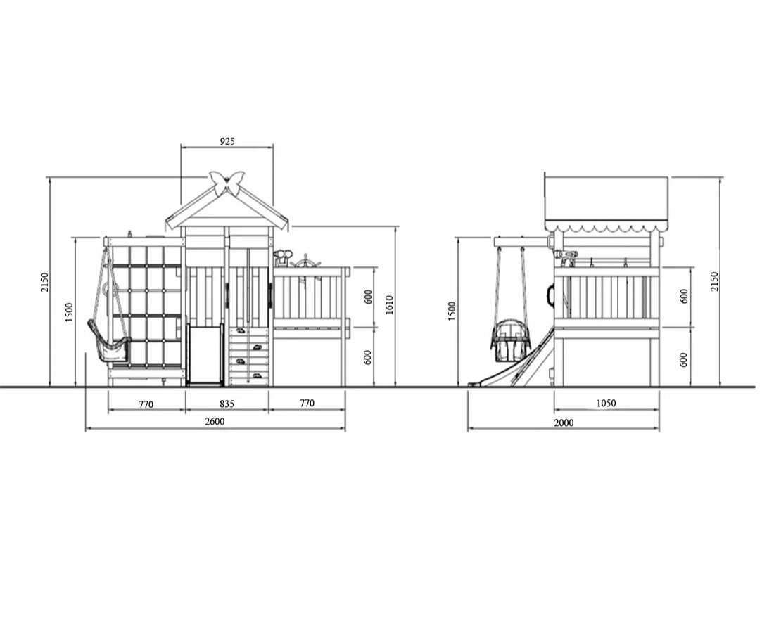 Уличный ДСК Финиси 6 - вид 3