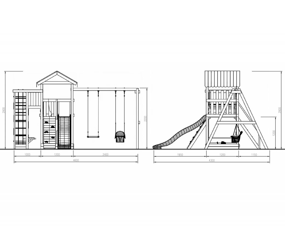 Уличный ДСК Гарда 3 Люкс - вид 6