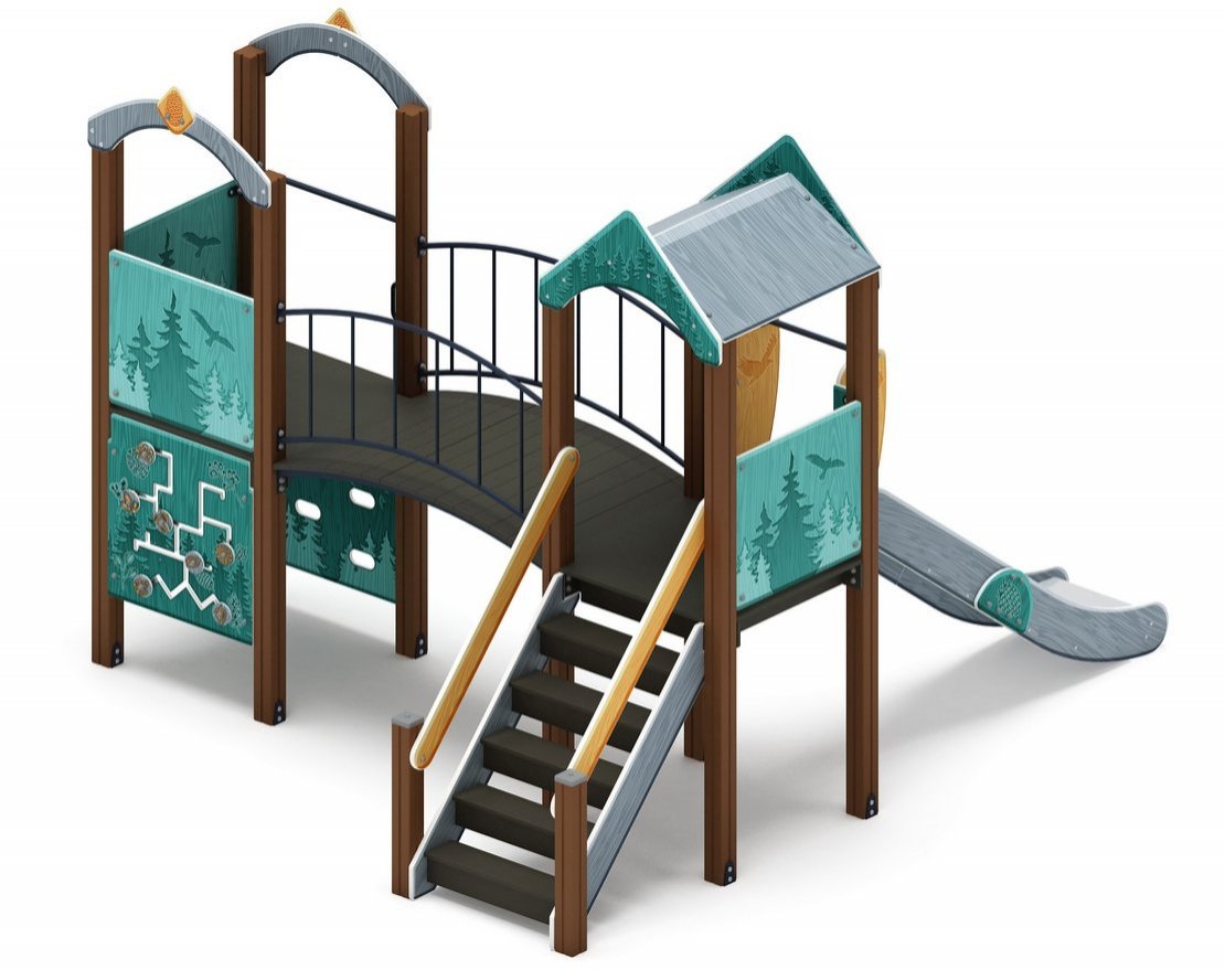 Уличный ДСК Сибирская сказка-2 - вид 2